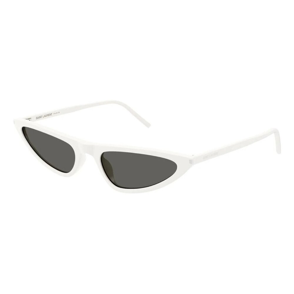 NWT SAINT LAURENT SUNGLASSES WHITE WOMEN EYEWEAR